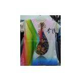 Pipa Graphic Short Sleeve T-shirt Chinese Style Women's Ladies New Design Women's T-shirts thumbnail-1