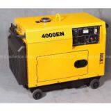 Горячая продажа дизельного генератора SJ3500 мощностью 3 КВти для домашнего и наружного использования, бесшумный тип, с электростартером, сертификат CE, Евро-5, EPA