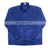 Lofbaz Men Casual Camp Work Everyday Button Down Plain Long Sleeve Shirts thumbnail-2