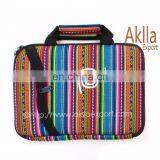 Peruvian Handmade Tablet Case Holder of Aguayo Fabric Blanket 8" Inches thumbnail-2