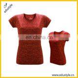 Wholesale Blank Yoga Shirt,100% Polyester Yoga T Shirt thumbnail-2