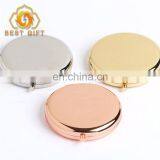 High Quality Women Rose Gold Compact Mirror thumbnail-6