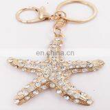 Hot Sale Lovely Starfish Key Chain Summer Style Keychains