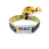 13.56MHz ISO 15693 I Code Sli RFID Woven Wristband for Events