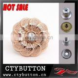 CTY-DP(42) hot sale metal custom denim buttons