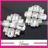 decorative cheap handmade rhinestone crystal shoe clip