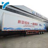 Curtain Side Van Cargo Semi Trailer Curtain Cargo Box Curtain Side Trailer thumbnail-3