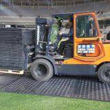 HDPE Track Mats|HDPE Ground Protection Mats|tempaoary Road Mats|bog Mat|rig Mat|event Floor Mat thumbnail-3