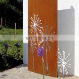 Corten Steel Texture Custom Outdoor Corten Steel Screen thumbnail-6