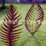 Leaf Metal Art Statue Corten Steel Sculpture thumbnail-4