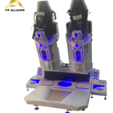Exciting Double Seats Super Rocket Simulator 9D Virtual Reality VR Game Machine For Sale thumbnail-3