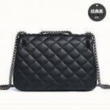 2019 New One-shoulder Bag Korean Version of the Small Fragrance Wind Inger Slants Small Bag Leather Women's Bag thumbnail-3