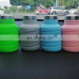 Retractable Portable Folding Cup for Anti-fall and Casual Riding With Environmentally Friendly Silicone Material thumbnail-3