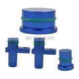 Duramax PCV Reroute Fittings w/ Reroute Port Plug and Resonator Plug For GM 6.6L thumbnail-3