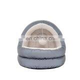I@home Warm Washable Luxurious Villa Plush Felt Pet Bed Cat House Bed Cave thumbnail-7