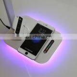 MESUN Smart and Rechargeable Led Desk Lamp With Wireless Charger for Mobile Phone, RGB Ambient Night Light thumbnail-6