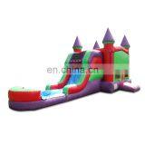Tropical Themed Inflatable Bounce House Water Slide Child Jumping Bouncy Castle Combo thumbnail-1