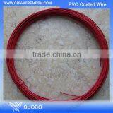 Right Choice!!! 12 Gauge Pvc Coated Wire, Pvc Coated Steel Wire Rope, Pvc Coated Copper Wire