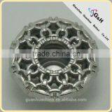 Exquisite Hollow Pattern Jeans Button