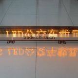 Outdoor Waterproof P10 Red Yellow 192*16 Programmable Led Taxi Sign /car Top Sign
