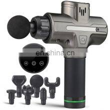 30 Speed Deep Tissue Percussion Muscle Gun Massager 6 Head Rechargeable Electric Vibrating Gun Massager thumbnail-1