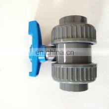 Factory Price Plastic True Union Ball Control Water Flow Socket Valve thumbnail-3