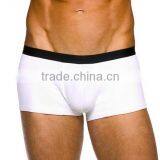 AUD002 Men's Boxers Shorts Swim Solid Color Sexy Underwear Wholesale thumbnail-3