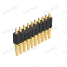 Dnenlink 2.00mm Pitch Single Row H4.0mm Solder Male Header PogoPin Connector thumbnail-4