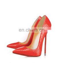 Beautiful Elegant New Design High Heels Pumps Fashion Ladies Red Color Stiletto Heel Shoes Women Sandals Spike Heels thumbnail-4