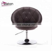 PU Leather Hotel High Back Chrome Legs Accent Chairs Lounge Chair thumbnail-4