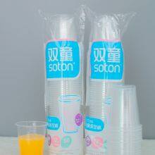 China Supplier 5.5o 170cc Disposable Plastic Clear Cup Water Juice Drinking Single Use Carry Out Cups thumbnail-1