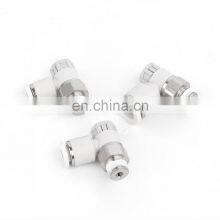 SNS AS-F Series Plastic Elbow Air Flow Throttle Valve Pneumatic Speed Controller thumbnail-2