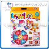 Mini Qute DIY Ironing Hama Perler Beans 3D Jigsaw Chessboard Model Building Block Educational Toy (Accept OEM) NO.BT-0053A-2