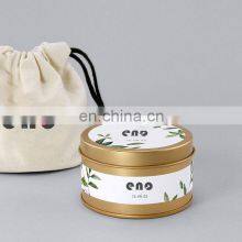 ENO custom travel small tin candle soybean Eco Friendly Scented wax Scented candles with private label Handmade  Candle