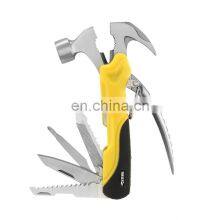 Outdoor Camping Mini Multi-function Tool Hammer Pliers Convenient to Carry Life-saving Tools Claw Hammer