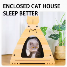 MEOW LOVE Pet Tree Cat Scratcher Post Home Furniture Cat Tree Toys Corrugated Paper Pet Climbing Frame Cat Scratching Board thumbnail-2
