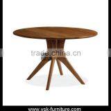 DT-089 Special Design Round Wood Furniture Dining Table thumbnail-1