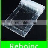 High Transparent PVC Bag With Fastener for Garment Accessories