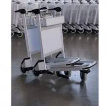 Rundgriff-Stahl-Gepäckwagen für Flughäfen mit Automatikbremse thumbnail-2