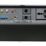 Multi-media Zinc Power Socket With 6.35 Microphone For Conference Table thumbnail-1