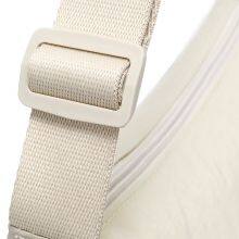 Fashionable Nylon Crescent Shaped Shoulder Bag Stylish Half Moon Shape Handbag Waterproof Sling Crossbody Bag for Women Men thumbnail-2