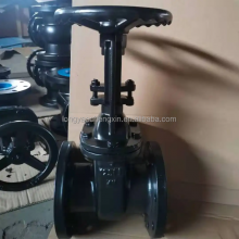 ANSI 125 lb, 150 lb, 3-Zoll Guss-Eisen-Flansch-Schieberventil mit Messingdichtung, 2Cr13-Stößel, Bronzesitz-Schieberventil für Rohrverbindungen thumbnail-6