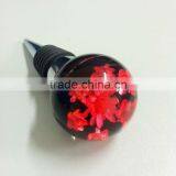 Flower Resin Vacuum Wine Bottle Stopper supplier