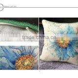 Hand Work Cushion Covers Car Seat Insert Pillow Home Decor Printed Cushion thumbnail-3