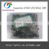 Capacitor 470UF 25V 8X12 DIP thumbnail-1