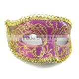 Custume Carnival Accessories HT-HF032 Plastic Half Face Party Eye Mask and Charistma Party Eye Mask thumbnail-3