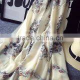 Fashion Personalized Skull Printing Women Cotton Scarves and Shawls thumbnail-3