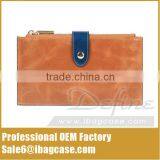 Hot Selling Women's Leather Zipper Wallet Card Case Purse thumbnail-4