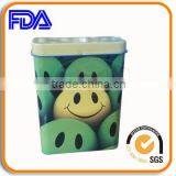 Offset Printing Tin Box With Hinge