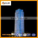 High-rise Acrylic Architectural Building Model With Light